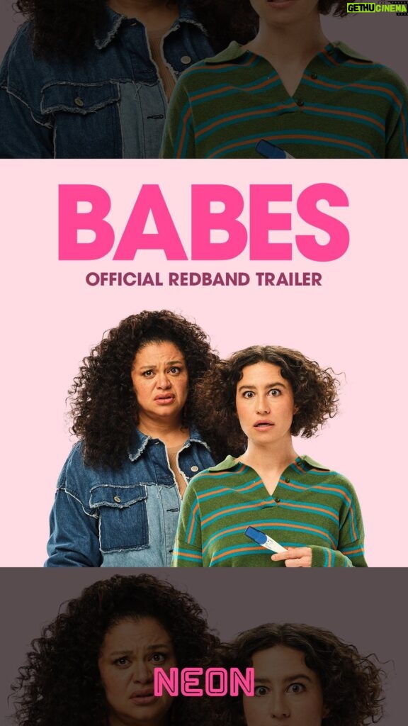 Michelle Buteau Instagram - “BABES puts the comedic pedal to the metal and doesn’t let up for a minute.” Directed by Pamela Adlon and starring co-writer Ilana Glazer and Michelle Buteau, #BabesMovie is now playing in theaters.