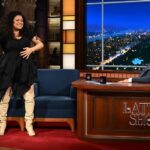 Michelle Buteau Instagram – Hi, it me! On @colbertlateshow tonight!!✨✨

hair @kyssheart 
makeup @theladydeja 
fit @selkie @annie_caruso @keiabounds 
pics @skpnyc 

cc: @babesmovie @neonrated @radiocitymusichall @stephenathome @theledecompany 

#survivalofthethickest 
#colbert