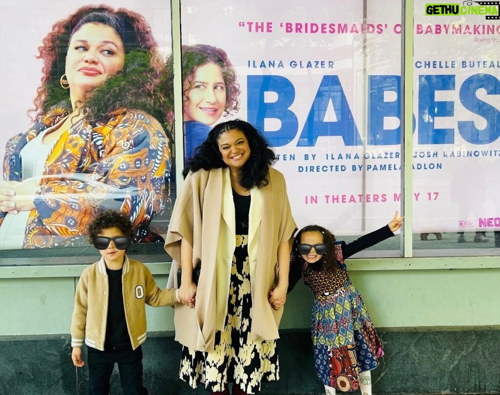 Michelle Buteau Instagram - Privileged to be a tired mother. Proud to play one too. Written by @josh_rabinowitz @ilana Directed by @pamelaadlon CC: @neonrated @babesmovie #BABES in selected theatres May 17th