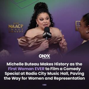 Michelle Buteau Instagram - I’m taping my Netflix special at Radio City Music Hall on June 6th. Let’s keep on pushing & making history, we’re too cute not to. Let’s fuq’n go!!!

ticket link in bio🖤