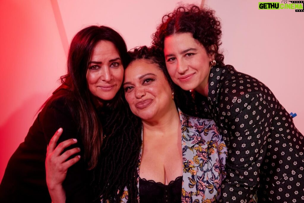 Michelle Buteau Instagram - #BABES premieres MAY 17th✨ Directed by @pamelaadlon & starring @ilana👌🏽 I’m still pinching myself & picking my wedgie🥂