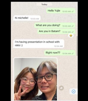 Michelle Chong Instagram - How to get your intern to work on the weekend.😝 #BestInterns @leftprofile #DontCancelMePlease
😅
😛
Will be posting Part 2 of #KarenNgiau tomorrow morning. Look out for it!😁
