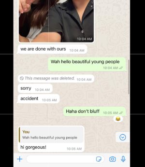 Michelle Chong Instagram - How to get your intern to work on the weekend.😝 #BestInterns @leftprofile #DontCancelMePlease
😅
😛
Will be posting Part 2 of #KarenNgiau tomorrow morning. Look out for it!😁