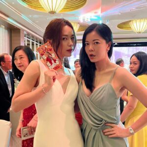 Michelle Chong Instagram - Congrats to the prettiest & sweetest bride @limrebecca ! And congrats to @mjwguitar for marrying the prettiest and sweetest gal!! 😁❤️❤️🎉🎉