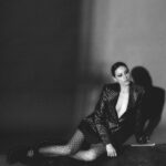 Michelle Jenner Instagram - 🤍🖤 @andresgarlujan