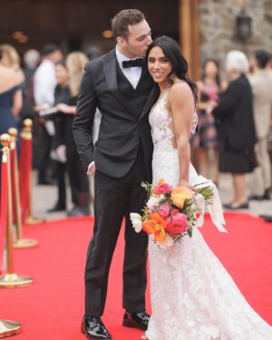 Michelle Khare Instagram - When you came into my life, nothing made sense. Everything I had been told about the limitations of love was completely shattered by your infinite joy. And to be on the receiving end of your love has been my greatest privilege and honor. Consistently, you make the impossible, possible. There is no one like you. Happy first anniversary @GarrettKennell 💍
