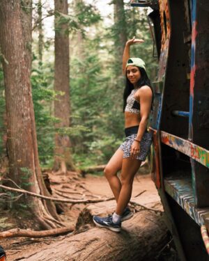 Michelle Khare Instagram - boxcar children 🚂
•
Photos by @garrettkennell