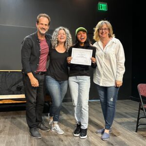 Michelle Khare Instagram - For the past two years, I’ve been tackling a personal challenge of my own. It’s always been my dream to act in an action film or TV show. But I realized that if I wanted to do it, I’d need to take it on like any other challenge — put my ego aside, put my head down, and do the fucking work with the best of the best. So, I quietly enrolled in a two year Meisner conservatory program. Between all of the Challenge Accepted episodes you’ve seen us put out over the past two years, I’ve been going to class and rehearsals 4x a week — between shoots, after work, on the weekends, and even through boxing fight camp. Simply put, it completely kicked my ass into gear. I told myself I’d never post or share about it unless I made it to the finish line. Today, I finally graduate this program, and feel ready to share. I’ve made lifelong friends, I’ve been pushed beyond my emotional breaking point by some of the greatest teachers and training partners I’ve ever had, and unlocked new parts of myself I didn’t know were possible. I’m a completely different artist, performer, content creator, and actor - all for the better. 
•
There’s no video coming about this experience - this one was just for me - but I hope you’ll see this work come to life one day on a screen near you. ❤️Can’t wait to get this training in action in audition rooms and on set, once SAG is able to negotiate fair pay and make this industry more equitable for its artists (vote YES if you can!). After that, it’s game on. 😈 And finally: this is me saying to friends, casting directors, and collaborators - I’m excited and open to any opportunities you may have that I might be a fit for, no matter how big or small!

Pics by @gabrieltejedabenitez