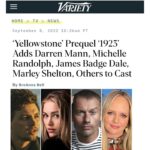 Michelle Randolph Instagram – ahhhh! So incredibly excited and grateful to be part of this project. A dream come true working alongside this cast & crew ❤️🥹