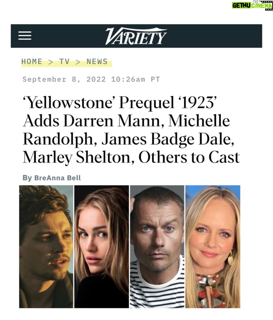 Michelle Randolph Instagram - ahhhh! So incredibly excited and grateful to be part of this project. A dream come true working alongside this cast & crew ❤️🥹