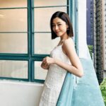 Michelle Wai Instagram - #happysaturday ❤️ Dress: @majeparis