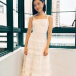 Michelle Wai Instagram - #happysaturday ❤️ Dress: @majeparis