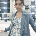 Michelle Wai Instagram - Blue Monday🤪 Outfit: @aliceandolivia_hongkong