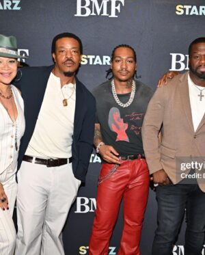 Michole Briana White Instagram - BMF. Family. ♥️😌
For Your Consideration. 
#bmf #winning #emmys #foryourconsideration #vote 
Mkup @quintessencemua 🤗♥️
Styled by @treneztheceo and @remixedboutique