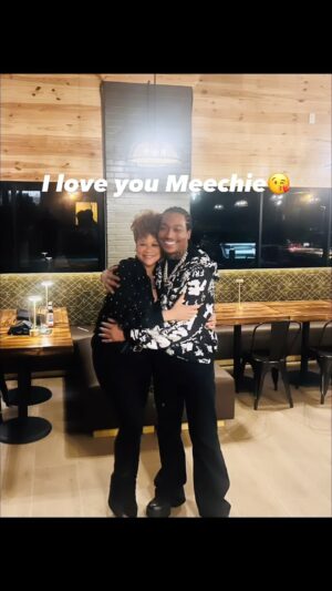 Michole Briana White Instagram - I love this kid so frikin much! We shot a scene together then met on a whim for dinner last night. Such precious moments of sharing.🥰🙏🏽 So grateful. Went to @nostalgiaatlantaa --😍yuuumm--meeee!!! Thank you so much for inviting us Phillip. The food was DELISH!!! I ate so fast I didn't get to get a pic of the doggone food! 🤦🏽‍♀️Trust and believe it was good!! I had the turkey wing dinner. 😍Def going bk! Just opened. Beautiful atmosphere, vibe, & dj! A taste of Jamaica, New Zealand & Asia. 😋🤤😋 #bmf #family #motherandson #goodfood #nostalgia 
@clorissawrightthomas @synergy_pr_svcs