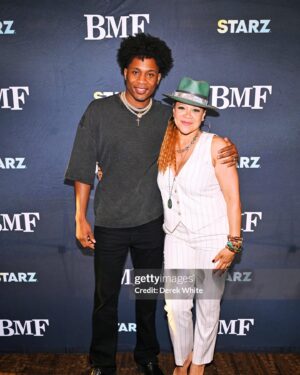 Michole Briana White Instagram - BMF. Family. ♥️😌
For Your Consideration. 
#bmf #winning #emmys #foryourconsideration #vote 
Mkup @quintessencemua 🤗♥️
Styled by @treneztheceo and @remixedboutique