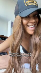 Mickey Guyton Instagram - This song just feels like summer to me and has been stuck in my head for days! Let me know what y’all think of #MakeItMe ☀️ #NewMusic #CountryMusic