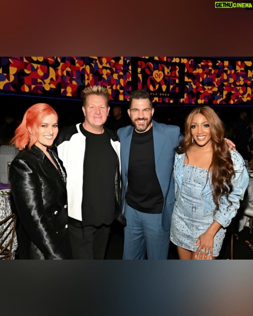 Mickey Guyton Instagram - Celebrated @blakeshelton last night at the Power of Love gala all while raising funds for @ccnevadakma to support their treatments and brain health research. Thank you so much for having me! ❤️ 📷: @gettyimages & Madeline Carter/ @reviewjournal