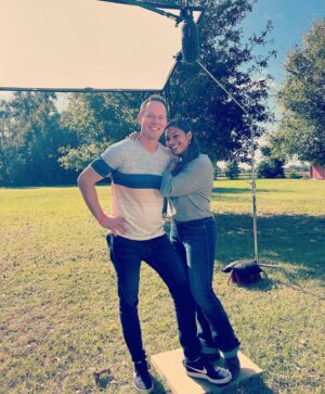 Mika Kleinschmidt Instagram - Our Twenty Twenty Fore-cast: 

Sunny with a strong chance of laughter and year-round adventures! ☀️💯

Make it an epic 2024. 💪🏼💪🏾

#NewYearsForecast 🪅
