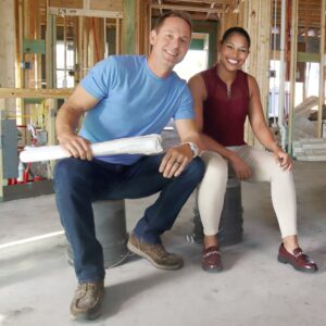 Mika Kleinschmidt Instagram - Fun Fact: We are both licensed real estate agents and love helping our clients find their dream home! 💪🏼💪🏽

Don’t miss us on “House Hunters All-Stars” tonight at 8/7c on @hgtv 

#HouseHuntersAllStars #HGTV