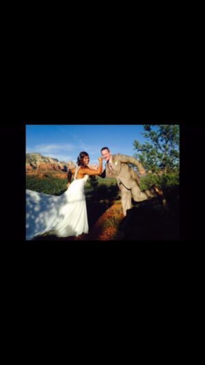 Mika Kleinschmidt Instagram - Best decision ever! Wishing for many more happy years with my partner in life and best friend. We said “ I do” on the top of the mountains and have been climbing them ever since!!!mrbreakinground ❤️🥰💍