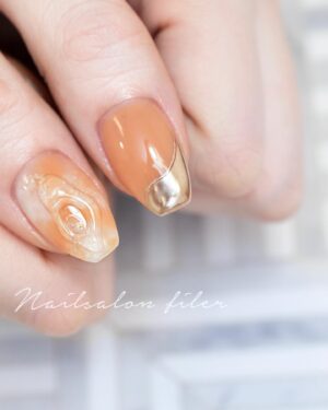 Miki Kawanishi Instagram - 💅🫧

先月はさっぱりしたい気分だったので
珍しくオレンジネイル🍊(⸝⸝ ◜~◝⸝⸝)

いつもありがとうございます🥰
@nailsalon_filer 

#ネイル #ジェル #ジェルネイル #ネイルデザイン #nail #nailart #jellnail #みきぽんネイル #夏ネイル  #オレンジネイル #爽やかネイル