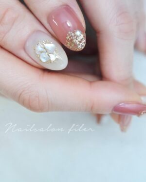 Miki Kawanishi Instagram - 💅💠

数ヶ月前の( ᵒ̴̶̷᷄꒳ᵒ̴̶̷᷅ )🤍

@nailsalon_filer 
ありがとうございます🫶

#ネイル #ジェル #ジェルネイル #ネイルデザイン #nail #nailart #jellnail #みきぽんネイル #キルティングネイル #シェルネイル
