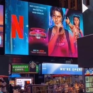 Miku Martineau Instagram - In 2018 I visited time square for the first time. I had no idea that 3 years later I would be able to see myself on a time square billboard pursuing my dream. I am forever grateful to be given the opportunity to be apart of KATE ❤️