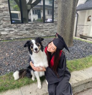 Miku Martineau Instagram - she graduated 😌