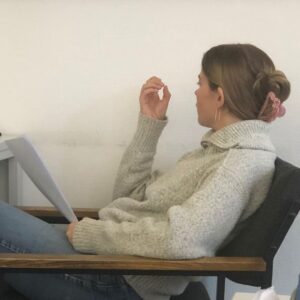 Milena Tscharntke Instagram - goes to university once