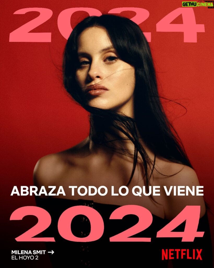 Milena Smit Instagram - “El Hoyo 2” llega a @NetflixES este 2024. #AbrazaTodoLoQueViene 🫂🖤 #Elhoyo2