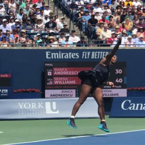 Millicent Simmonds Instagram - This was amazing to see. What I loved most was seeing two women that could be competitive and supportive of each other at the same time. #rogerscup