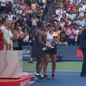 Millicent Simmonds Instagram - This was amazing to see. What I loved most was seeing two women that could be competitive and supportive of each other at the same time. #rogerscup