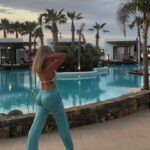 Millie Taylforth Instagram - Travelling solo but I can always rely on Greek staff to carry my insta and hype me up 🤭