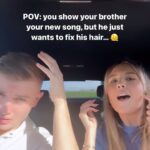 Mimi Webb Instagram - and we are BACK in the car 🤪🫠
