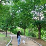 Min Do-hee Instagram - 몽구랑 푸릇푸릇 만끽하기🌱🌿🌳