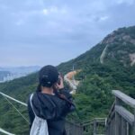 Min Do-hee Instagram - 조만간 야경보러 다녀와야지 #인왕산 ⛰️ 짧은코스였지만 확실히 여름 등산이라 땀이 제대로 터져서 오히려 좋ㅇㅏ따😊✨💦