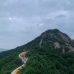 Min Do-hee Instagram - 조만간 야경보러 다녀와야지 #인왕산 ⛰️ 짧은코스였지만 확실히 여름 등산이라 땀이 제대로 터져서 오히려 좋ㅇㅏ따😊✨💦