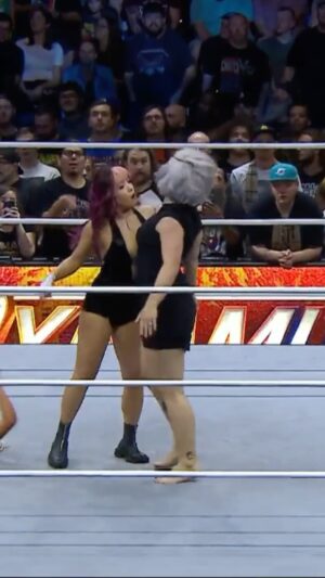 Mina Shirakawa Instagram - @mina_shirakawa made the save & came face to face with AEW Women’s World Champion @tonistorm_ during #AEWDynamite!