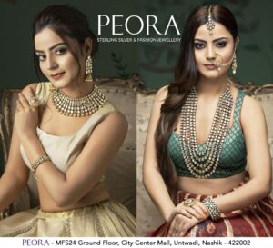 Minakshi Jaiswal Instagram - Brand Peora #peora #peorajewellery #fashion #fashiongram #hoarding #shoot #actress #Minakshijaiswal #Mumbai