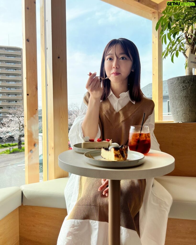 Minami Minegishi Instagram - 明日オープンのパティスリー『La Maison du R』に、ひと足お先にお邪魔してきました。 ショーケースに並ぶキラッキラのケーキ達はどれも魅力的だし、焼き菓子も全部美味しそうだった... ブロンドというケーキとバスクチーズケーキをいただきましたが本当に本当に美味しくて、特にブロンドは頭をぶん殴られるような衝撃があり、とてもオシャレなお店なのに大きな声を出してしまいました！！！！いつか全制覇したいなぁーーーー！！！！ 空間自体のセンスも抜群でりょうくんのこだわりが詰まってた👏オープンおめでとうございます㊗️