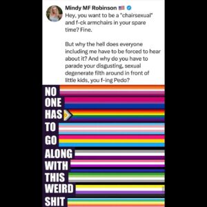 Mindy Robinson Instagram - Nobody wants to visualize what you gross ass people are doing to each other, NOBODY.