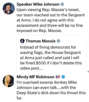Mindy Robinson Instagram - Did you really think the GOP was going to do anything other than install someone to maintain their corrupt, tax money laundering  status quo in DC? And how else do you think politicians that never do anything their own voters want keep getting "elected" unless these elections have been rigged to Kingdom come for years? 🧐