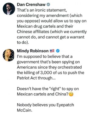 Mindy Robinson Instagram - Anyone else want to know how this war monger "won" reelection despite getting booed at his own rallies by his very own party's voter?