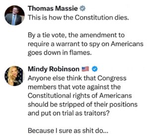 Mindy Robinson Instagram - Unless the government owes you money....don't file taxes. Our ancestors fought a war for less shit than this... 

 http://freedomlawschool.org/mindy