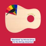 Minnie Driver Instagram - 🚀 AUCTION IS LIVE! 🚀 Minnie Driver has left her mark on an iconic Gibson J-45 acoustic guitar! For your chance to own Minnie's original, signed artwork, bid in the Charity Stars auction via the bio link @eazluk This unique artwork is part of NO STRINGS ATTACHED - a creative project in partnership with Gibson Gives. 🚀 AUCTION IS LIVE! 🚀 Proceeds from the auction go to Gibson Gives and the UK charity, Retune. You have until 14th October to bid! Stay in the loop by following @eazluk! 🎉 #NoStringsAttached #gibsongives #Gibson #TheOriginal #J45 #retune #EazlCIC #artandmusic #socialenterprise #minniedriver