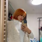 Minori Inudo Instagram - #オレンジ 🍊の気分 #オレンジヘア