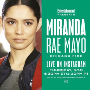Miranda Rae Mayo Instagram - ⚠️Excited to be going LIVE on @entertainmentweekly Instagram at 1:30pm PST/3:30pm CT 🔥 Hope to see you there! ❗️