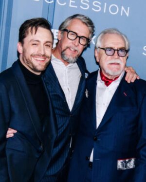 Mireille Enos Instagram - A beautiful night celebrating my love, Alan Ruck and everyone involved in making the incredible Succession. It’s a masterpiece. #AlanRuck #Succession #HBO #March26 thank you glam team @alice___lane @davidvoncannon @jeanannwilliams