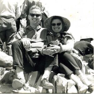 Mireille Enos Instagram - And Now This... ❤️ Jon and Monique circa 1963